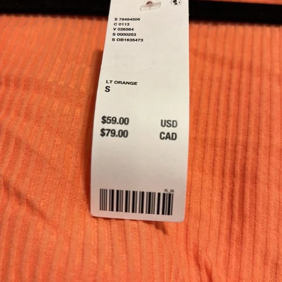 UO Out From Under Collette Cardi in Light Orange! Size S. Brand New & With Tags! - Picture 8 of 9